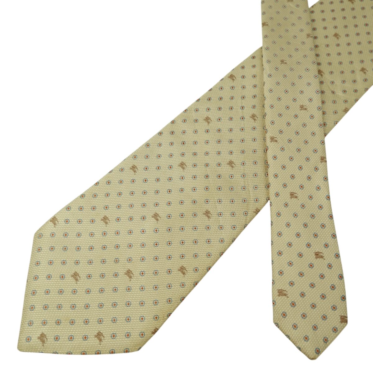 Burberry Tie Silk Grey Geometric Japan (US Import Tax Included) | mesabb clothing Burberry Tie Silk Grey Geometric Japan (US Import Tax Included) มุมที่ 2