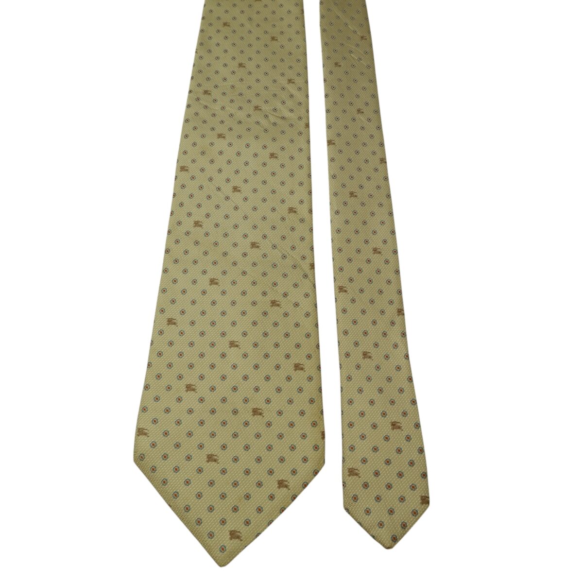 Burberry Tie Silk Grey Geometric Japan (US Import Tax Included) | mesabb clothing Burberry Tie Silk Grey Geometric Japan (US Import Tax Included) มุมที่ 3
