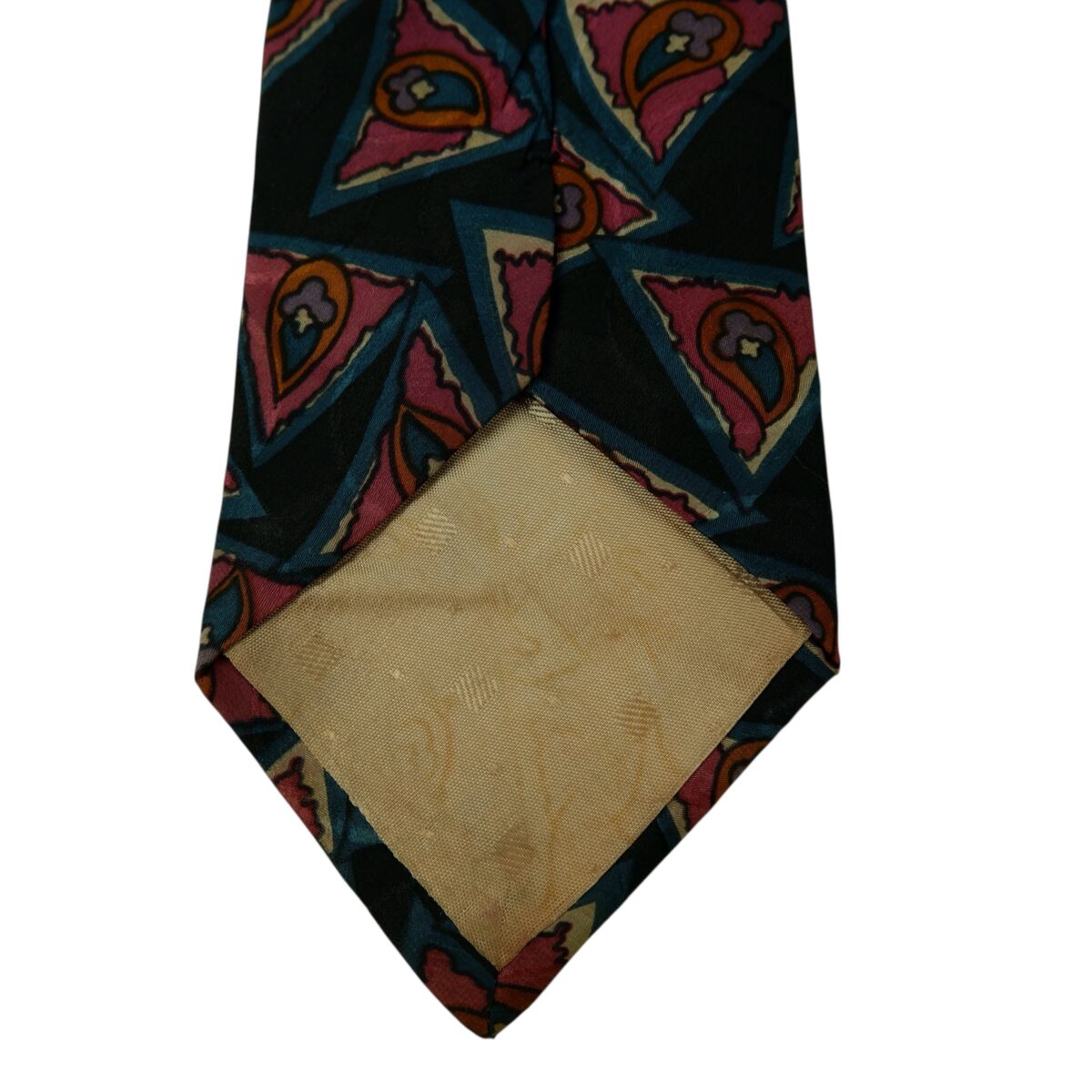 a15630 8 Givenchy Tie Silk Black Graphic USA (US Import Tax Included) มุมที่ 8