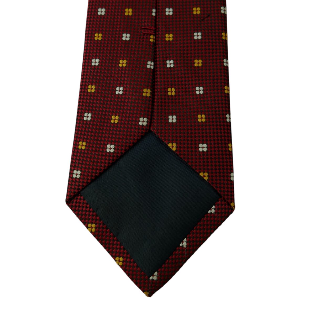 a15636 8 Brick House Tie PE Maroon Geometric China (US Import Tax Included) มุมที่ 8