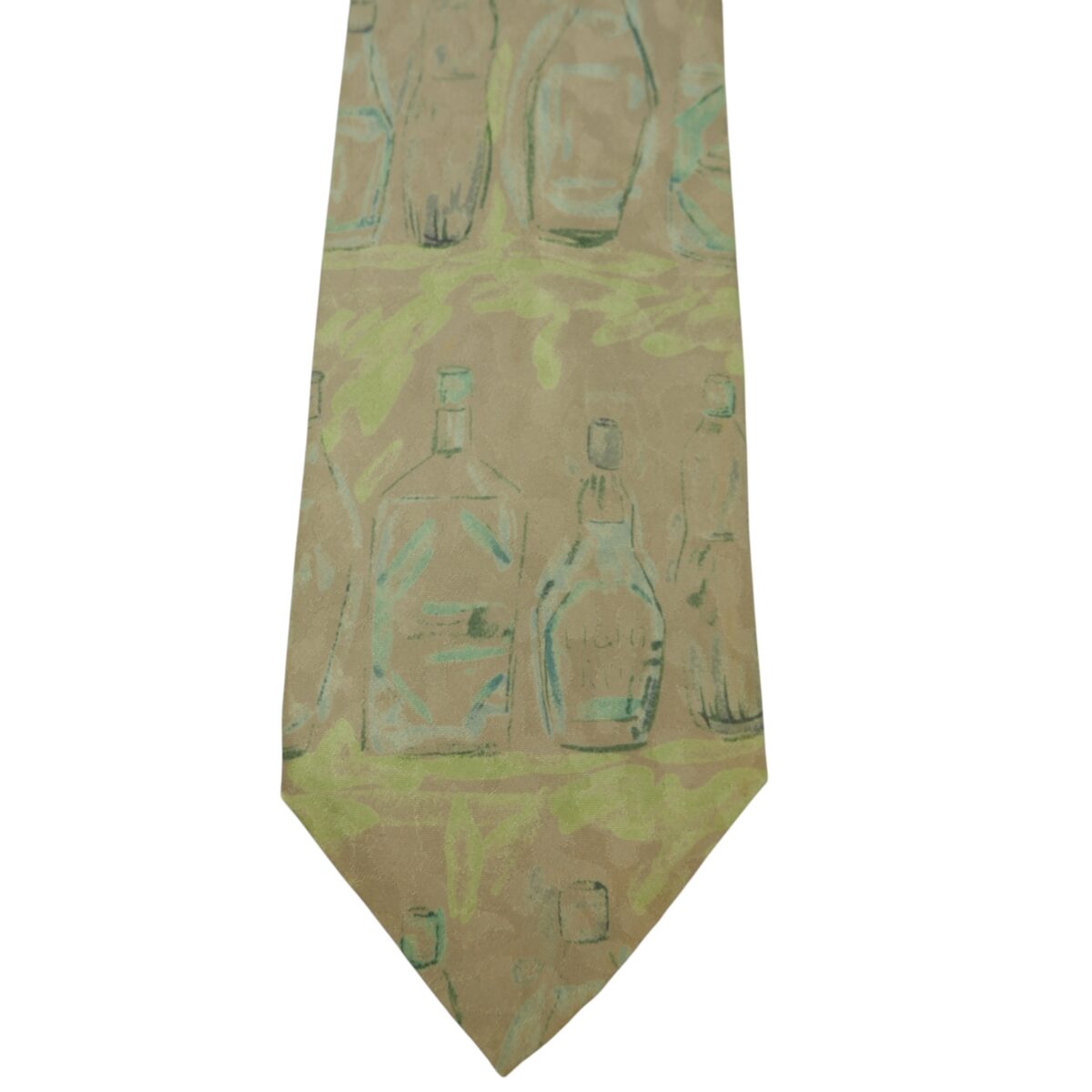 a15834 6 Kenzo Tie Silk Grey Bottle Japan (US Import Tax Included) มุมที่ 6