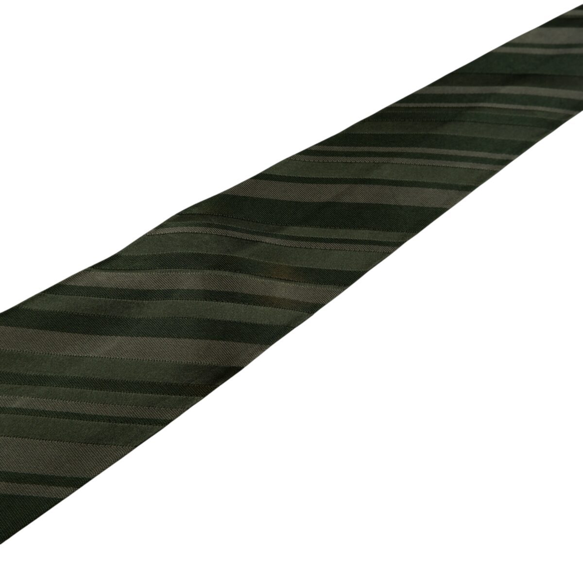 a15867 12 Paul Smith Tie Silk Dark Grey Stripe Japan (US Import Tax Included) มุมที่ 12