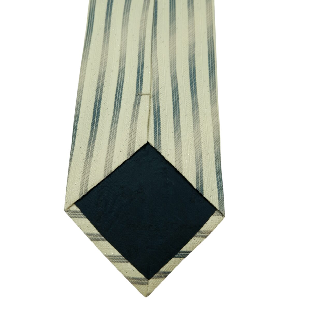 Roberta Di Camerino Tie Silk White Stripe Korea (US Import Tax Included) | mesabb clothing Roberta Di Camerino Tie Silk White Stripe Korea (US Import Tax Included) มุมที่ 8