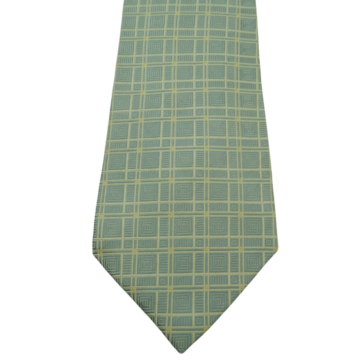 a15957 6 Burberry Tie Silk Blue Check Japan (US Import Tax Included) มุมที่ 6