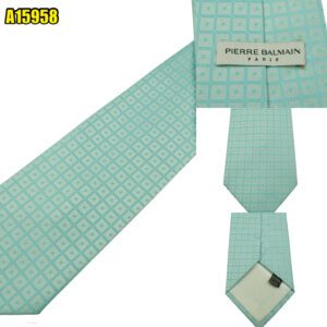 Unbrand Tie PE Light Blue Geometric China (US Import Tax Included) มุมที่ 1
