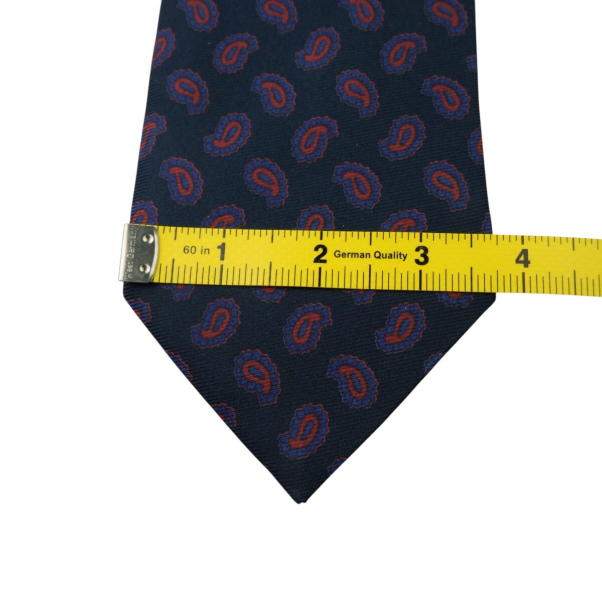 Etro Tie Silk Black Paisley Pattern Italy (US Import Tax Included) | mesabb clothing Etro Tie Silk Black Paisley Pattern Italy (US Import Tax Included) มุมที่ 12