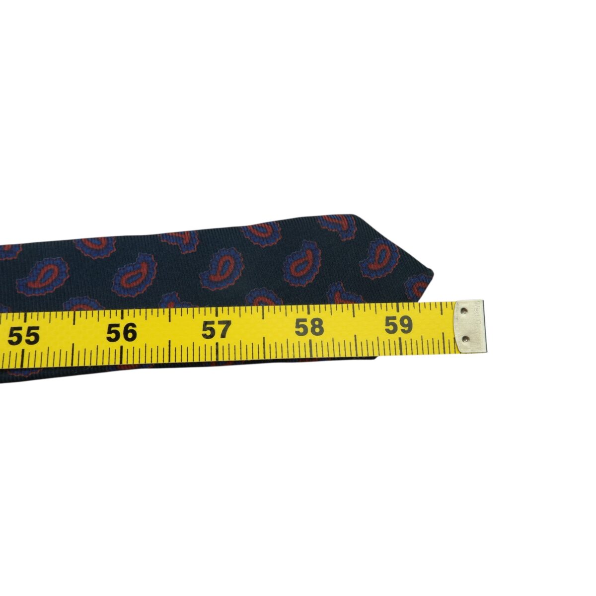 Etro Tie Silk Black Paisley Pattern Italy (US Import Tax Included) | mesabb clothing Etro Tie Silk Black Paisley Pattern Italy (US Import Tax Included) มุมที่ 13