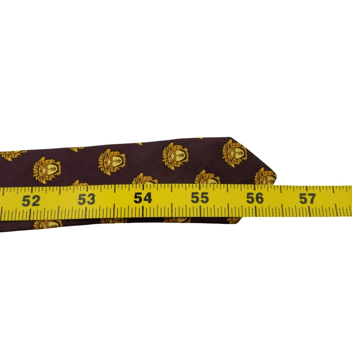 a15988 13 Gianni Versace Tie Silk Purple Geometric Italy (US Import Tax Included) มุมที่ 13