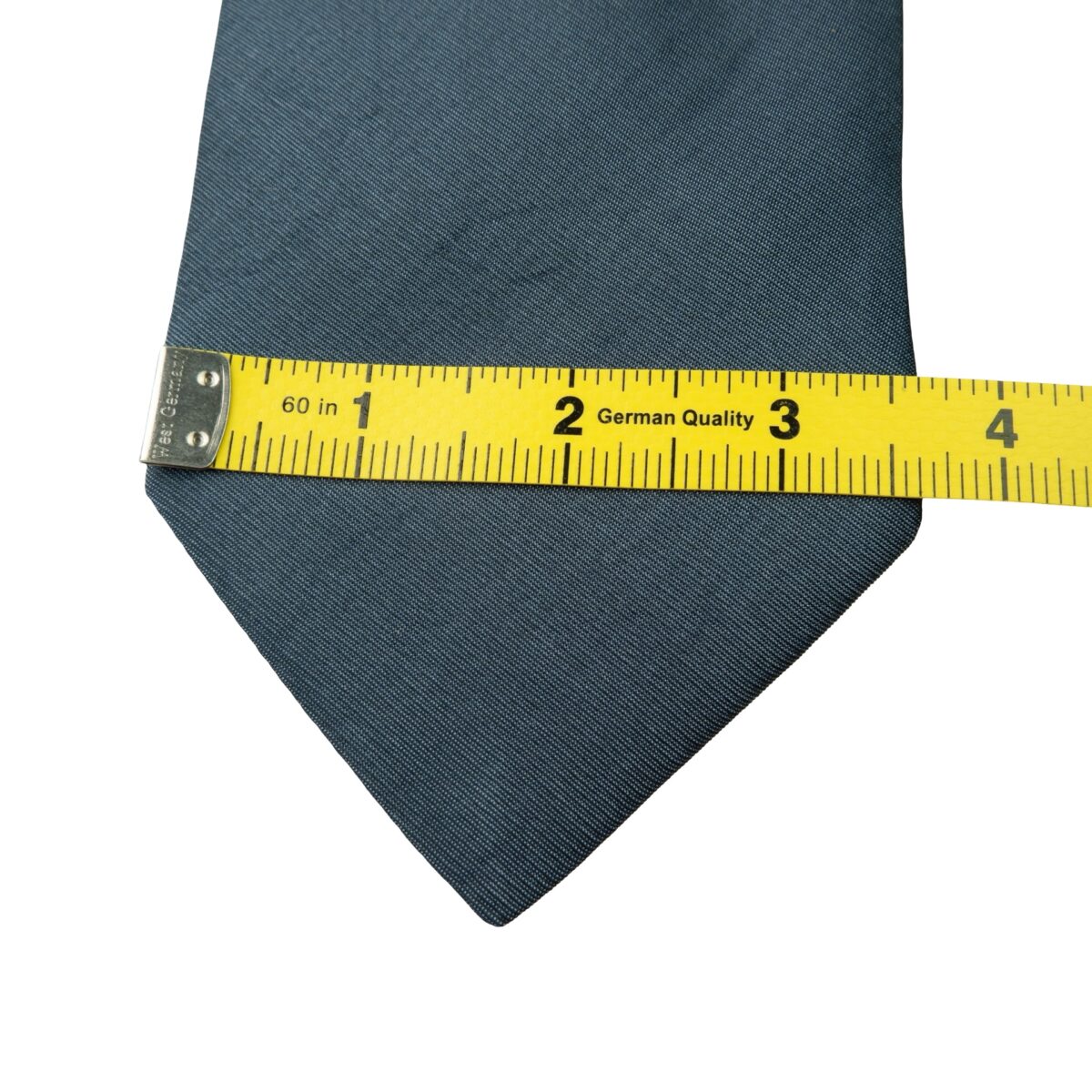 a15993 12 Armani Collezioni Tie Silk Solid Gray Italy (US Import Tax Included) มุมที่ 12