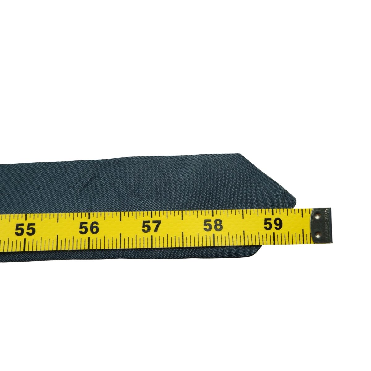 a15993 13 Armani Collezioni Tie Silk Solid Gray Italy (US Import Tax Included) มุมที่ 13