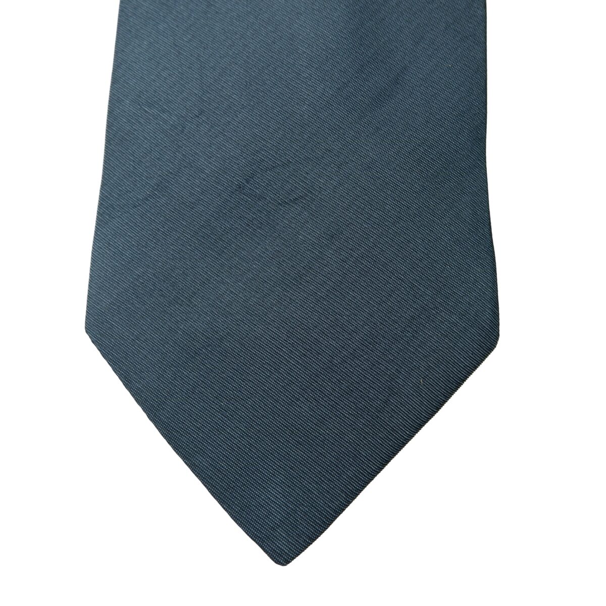 a15993 6 Armani Collezioni Tie Silk Solid Gray Italy (US Import Tax Included) มุมที่ 6