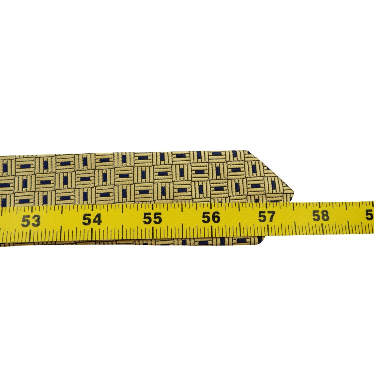 Brooks Brothers Tie Silk Gold Geometric USA (US Import Tax Included) | mesabb clothing Brooks Brothers Tie Silk Gold Geometric USA (US Import Tax Included) มุมที่ 11