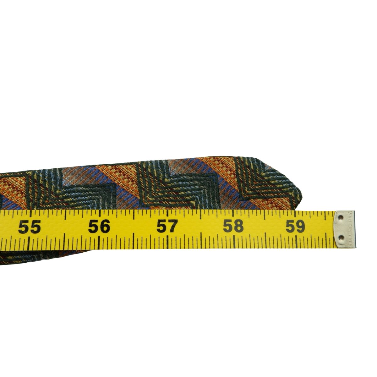 a16012 13 Missoni Tie Wool Silk Multicolor Geometric Italy (US Import Tax Included) มุมที่ 13