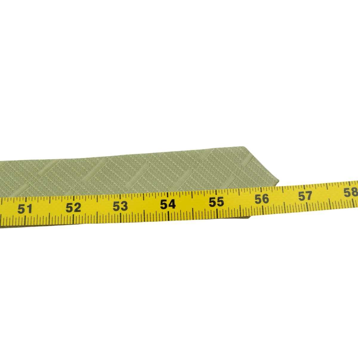 a16052 13 Balmain Tie Silk Olive Green Geometric Korea (US Import Tax Included) มุมที่ 13