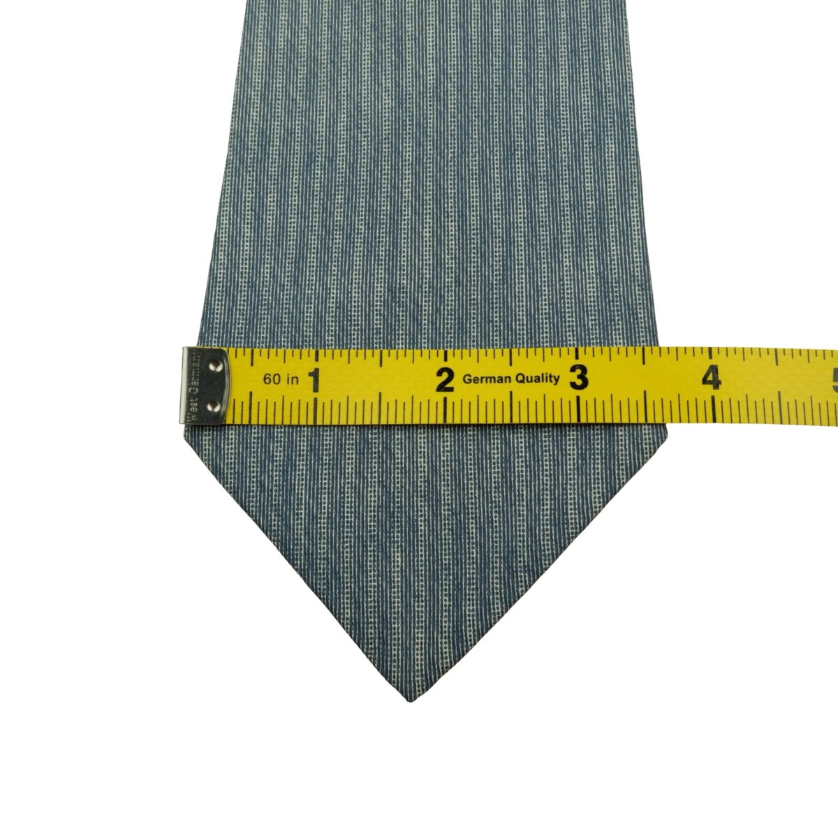 a16075 13 Hermes Tie Silk Gray France (US Import Tax Included) มุมที่ 13