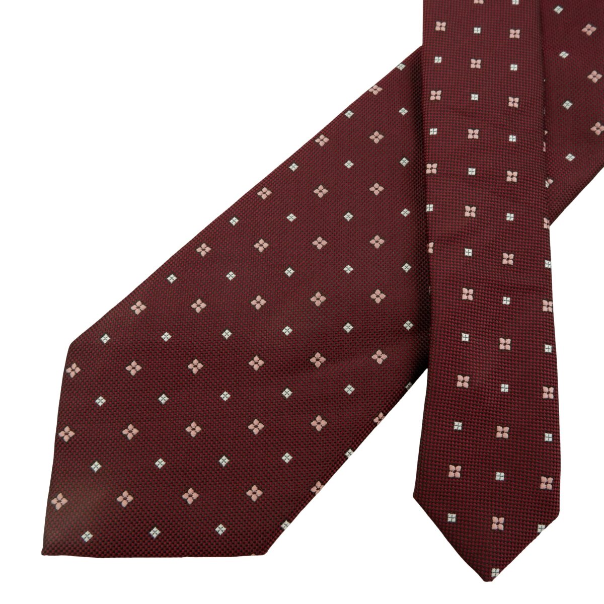 a16150 2 Perfect Suit Factory Tie PE Brown Geometric China (US Import Tax Included) มุมที่ 2