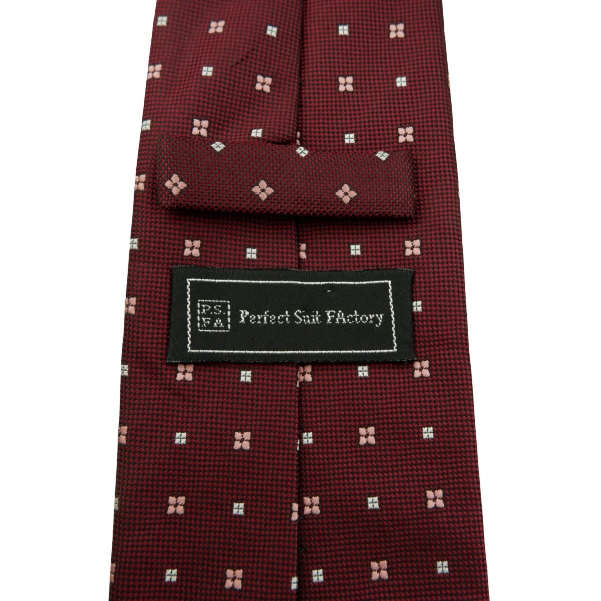 a16150 9 Perfect Suit Factory Tie PE Brown Geometric China (US Import Tax Included) มุมที่ 9