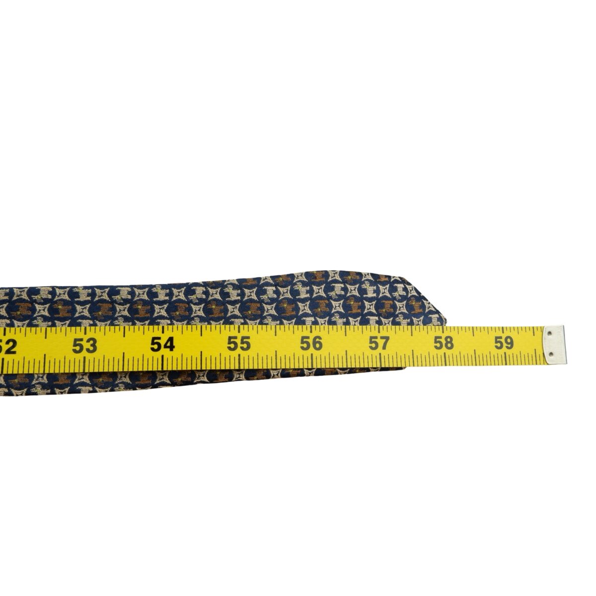 a16155 13 Nina Ricci Tie Silk Black Dog Pattern Korea (US Import Tax Included) มุมที่ 13