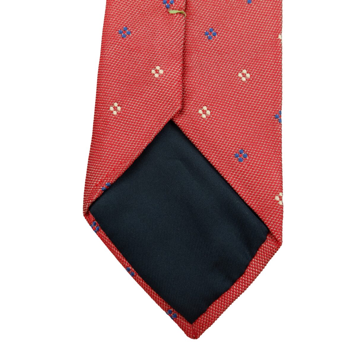 a16167 8 Paul Smith Tie Silk Red Geometric Italy (US Import Tax Included) มุมที่ 8