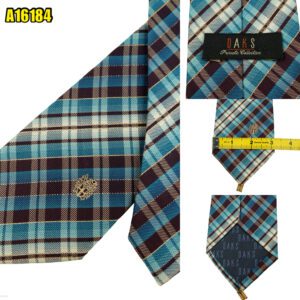 DAKS Tie PE Wool Multicolor Check Korea (US Import Tax Included) มุมที่ 1