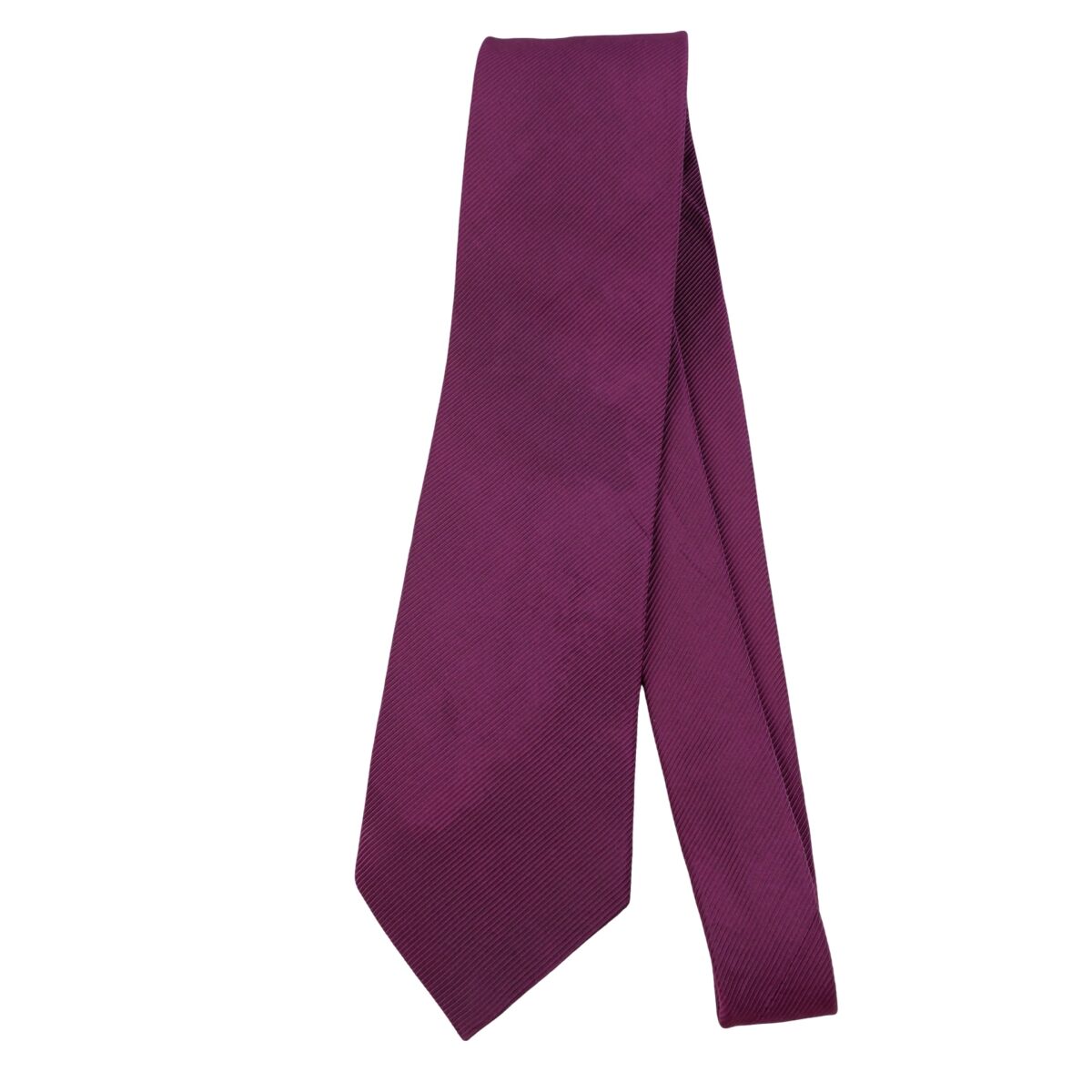 a16196 5 Dunhill Tie Silk Cotton Purple England (US Import Tax Included) มุมที่ 5