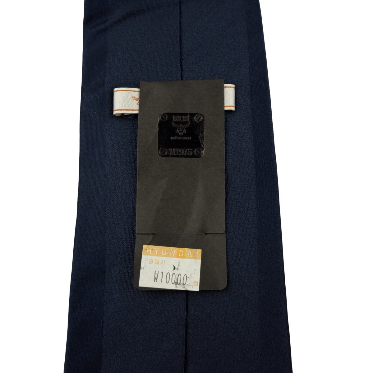a16216 9 MCM Tie Silk Purple Black Korea (US Import Tax Included) มุมที่ 9