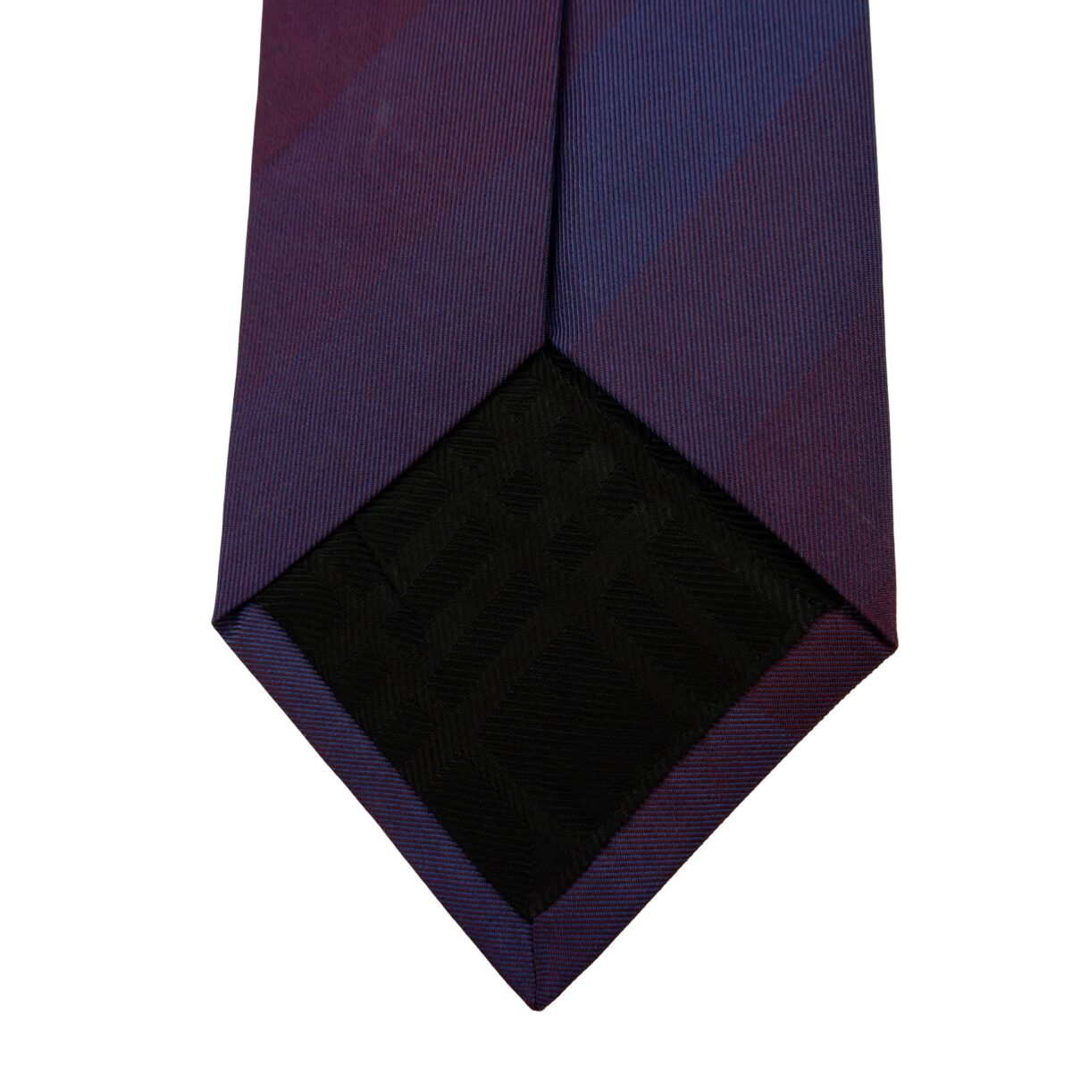 a16226 8 Burberry Tie Silk Purple Stripe Italy (US Import Tax Included) มุมที่ 8