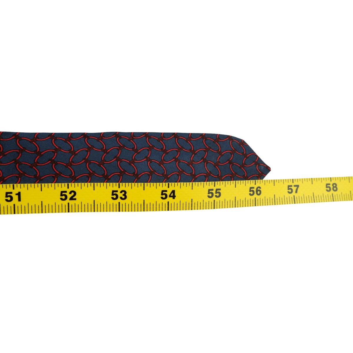 Lanvin Tie Silk Blue Geometric France (US Import Tax Included) | mesabb clothing Lanvin Tie Silk Blue Geometric France (US Import Tax Included) มุมที่ 11