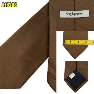 Guy Laroche Tie PE Brown China (US Import Tax Included) มุมที่ 1