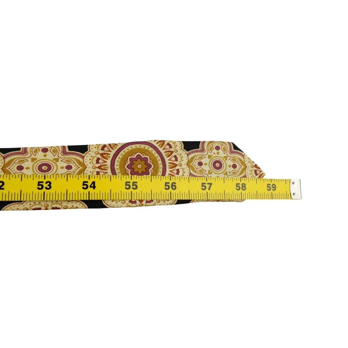 a16275 13 Hugo Boss Tie Silk Black Geometric Italy (US Import Tax Included) มุมที่ 13
