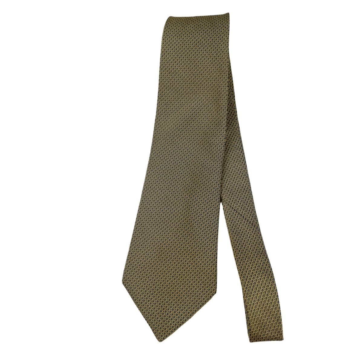 Dunhill Tie Silk Navy Brown England (US Import Tax Included) | mesabb clothing Dunhill Tie Silk Navy Brown England (US Import Tax Included) มุมที่ 5