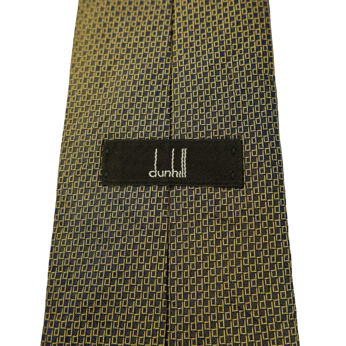 Dunhill Tie Silk Navy Brown England (US Import Tax Included) | mesabb clothing Dunhill Tie Silk Navy Brown England (US Import Tax Included) มุมที่ 9