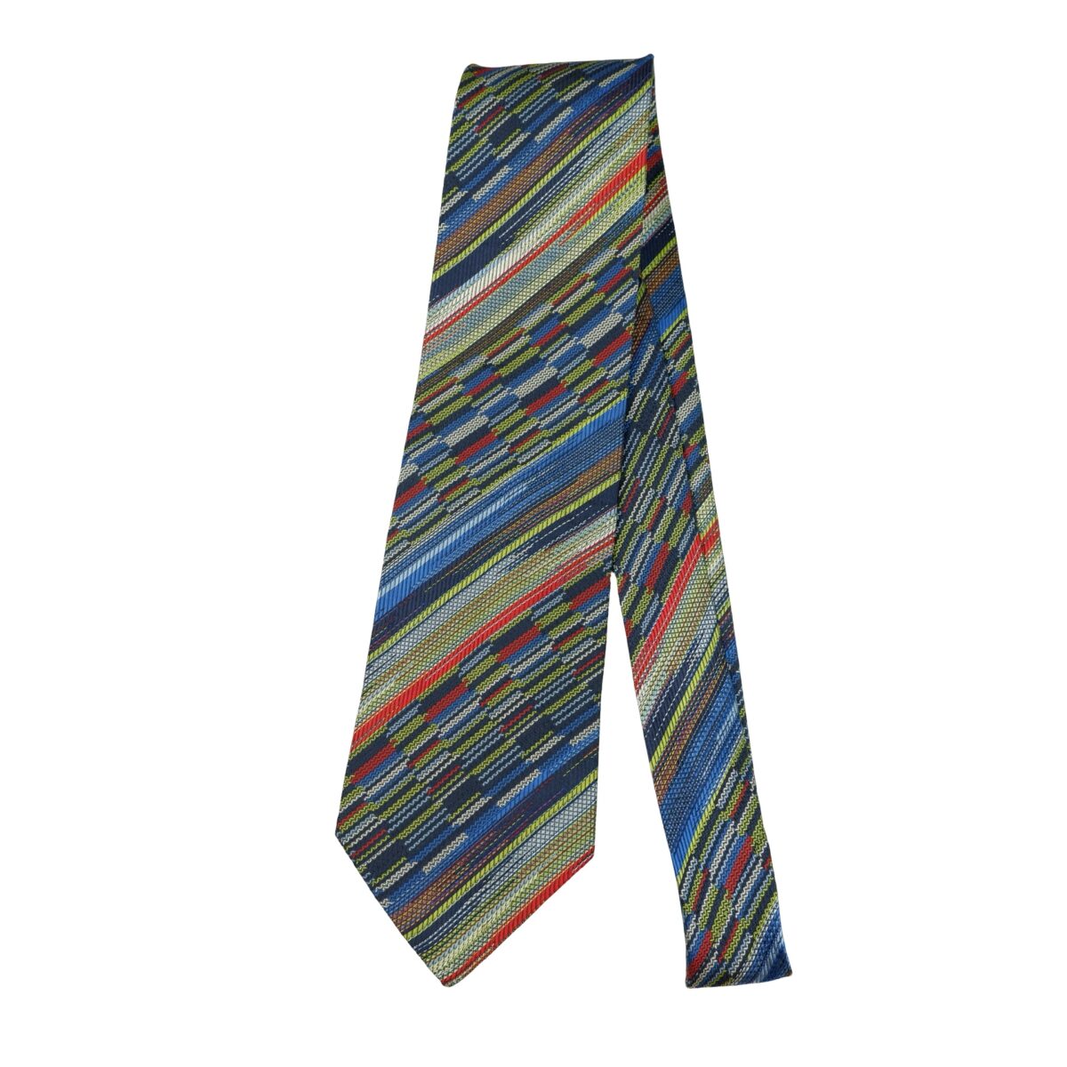 a16298 5 Missoni Tie Silk Multicolor Stripe Italy (US Import Tax Included) มุมที่ 5