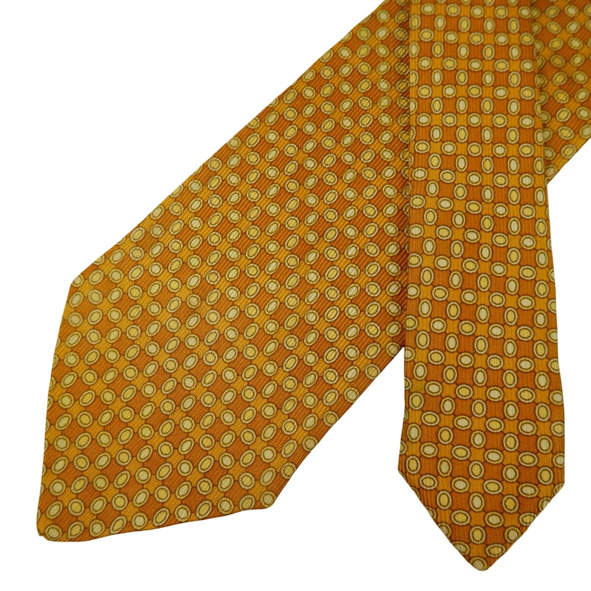 Brioni Tie Silk Brown Geometric Italy (US Import Tax Included) | mesabb clothing Brioni Tie Silk Brown Geometric Italy (US Import Tax Included) มุมที่ 2