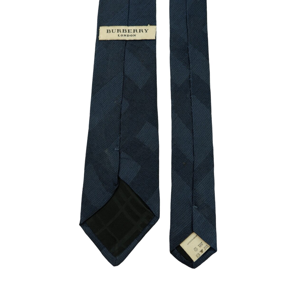 Burberry Tie Silk Linen England (US Import Tax Included) | mesabb clothing Burberry Tie Silk Linen England (US Import Tax Included) มุมที่ 4