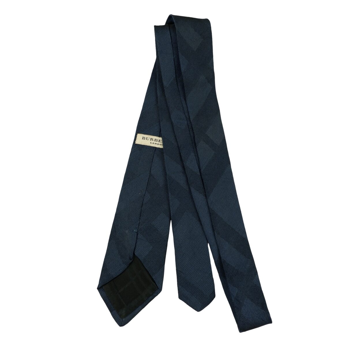 Burberry Tie Silk Linen England (US Import Tax Included) | mesabb clothing Burberry Tie Silk Linen England (US Import Tax Included) มุมที่ 7