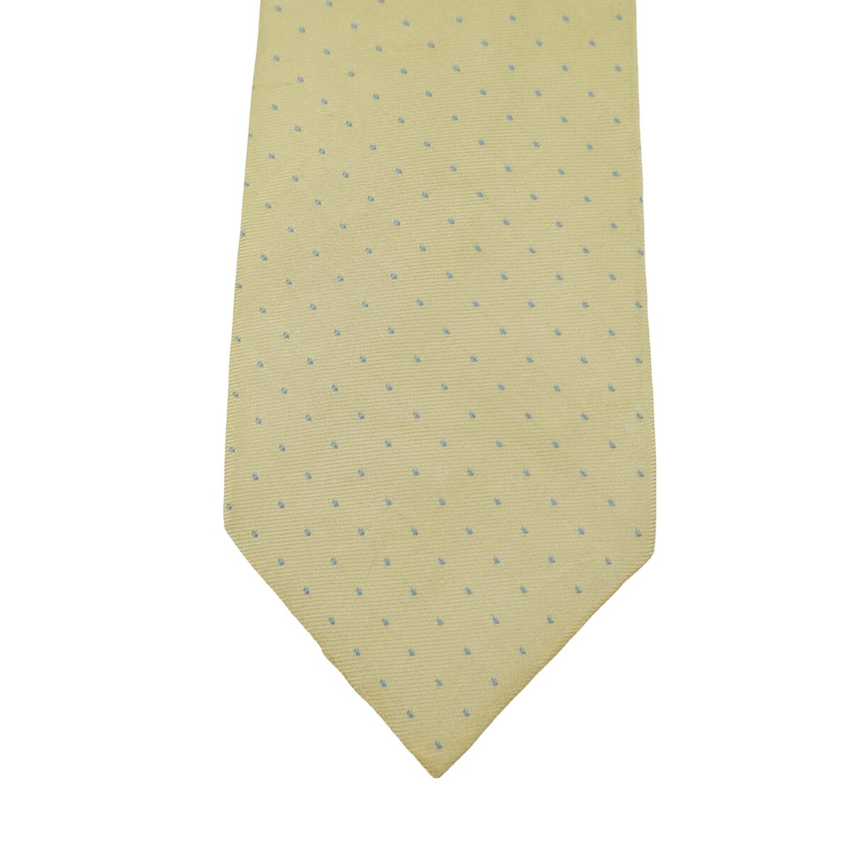 a16346 6 Brooks Brothers Tie Silk Beige Dot Pattern USA (US Import Tax Included) มุมที่ 6