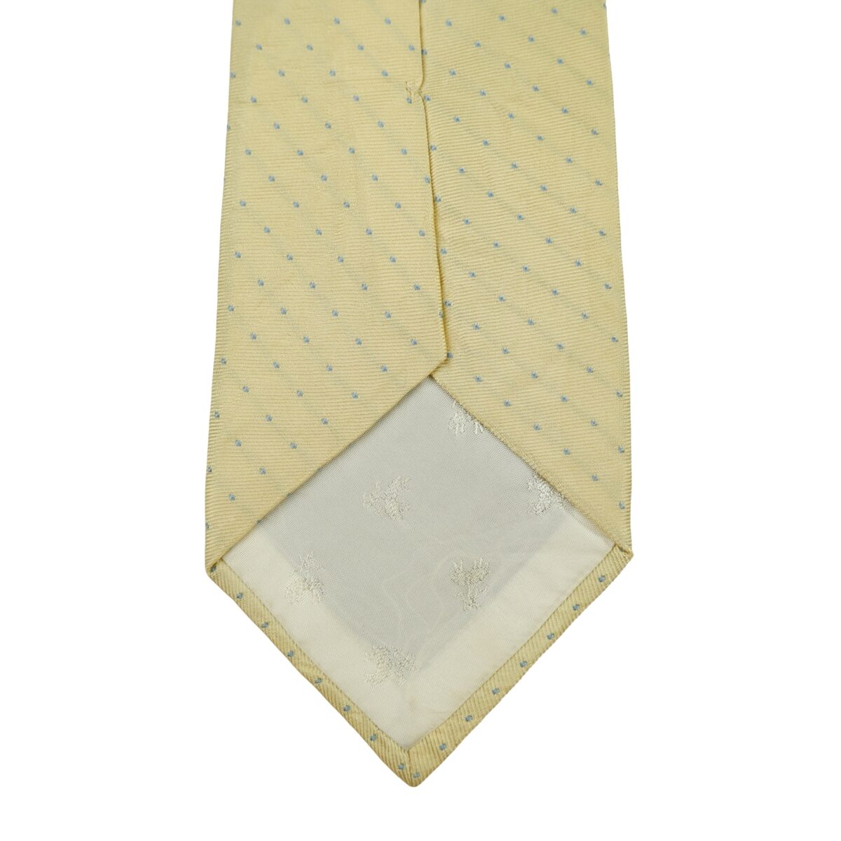 a16346 8 Brooks Brothers Tie Silk Beige Dot Pattern USA (US Import Tax Included) มุมที่ 8
