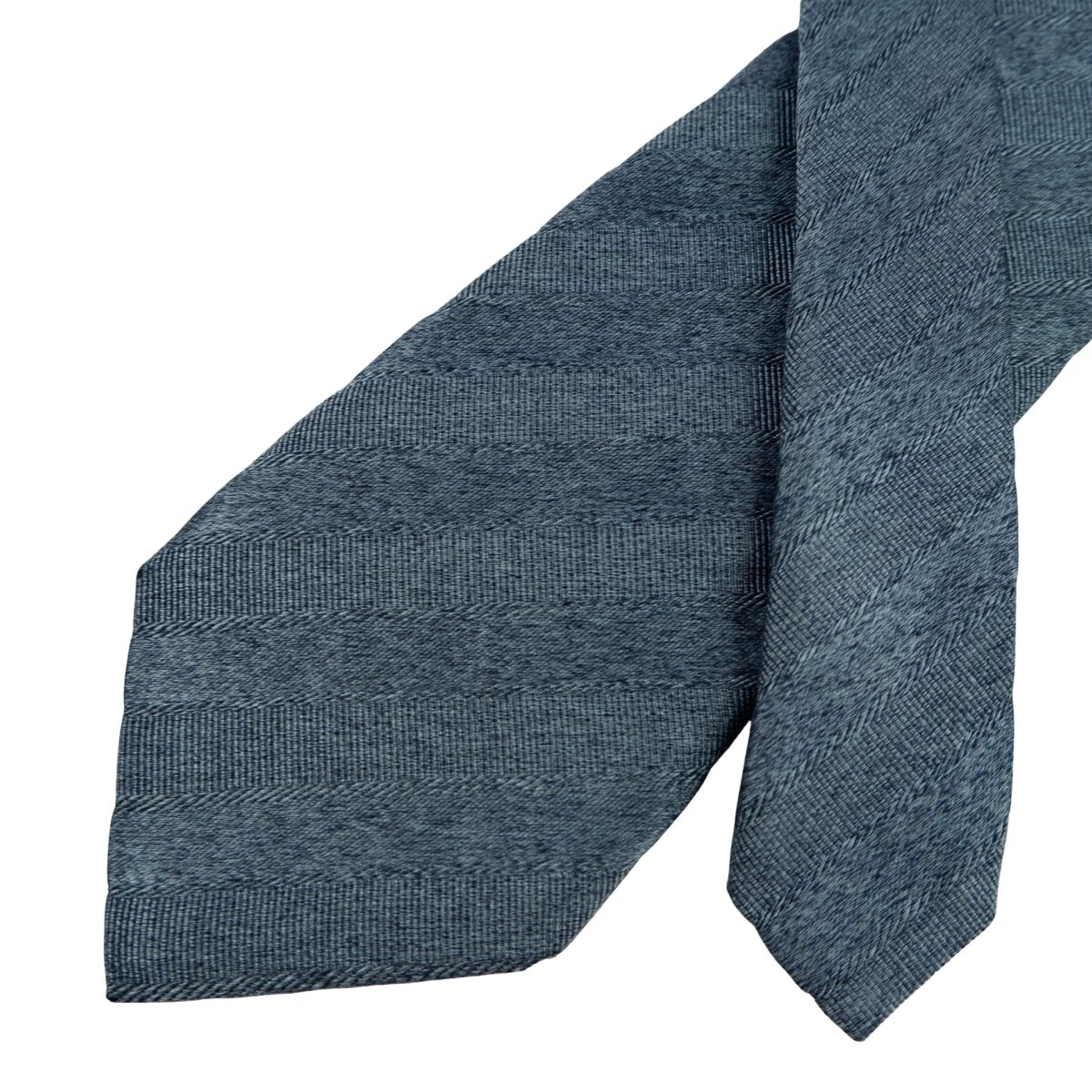 a16357 2 Canali Tie Silk Blue Italy (US Import Tax Included) มุมที่ 2