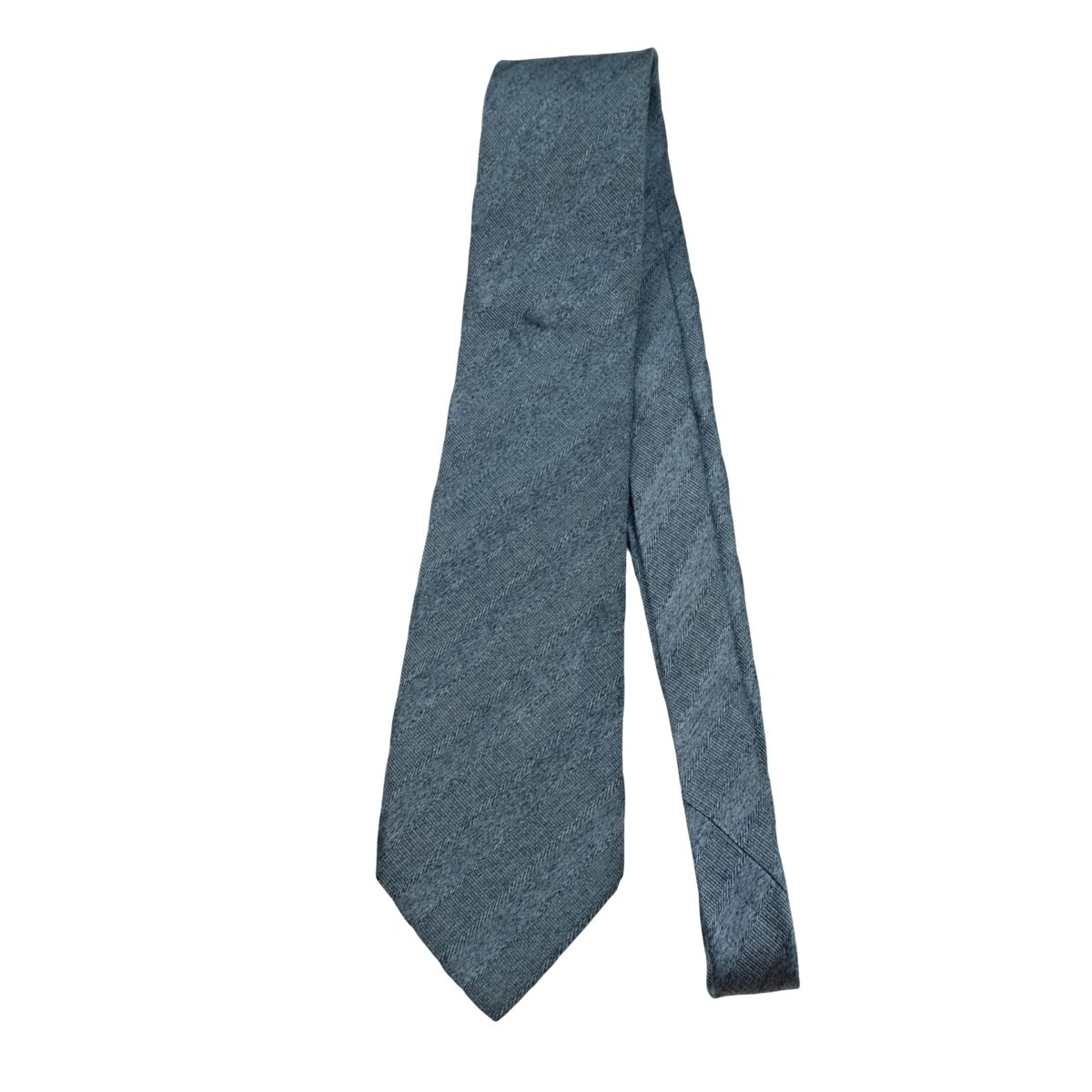 a16357 5 Canali Tie Silk Blue Italy (US Import Tax Included) มุมที่ 5