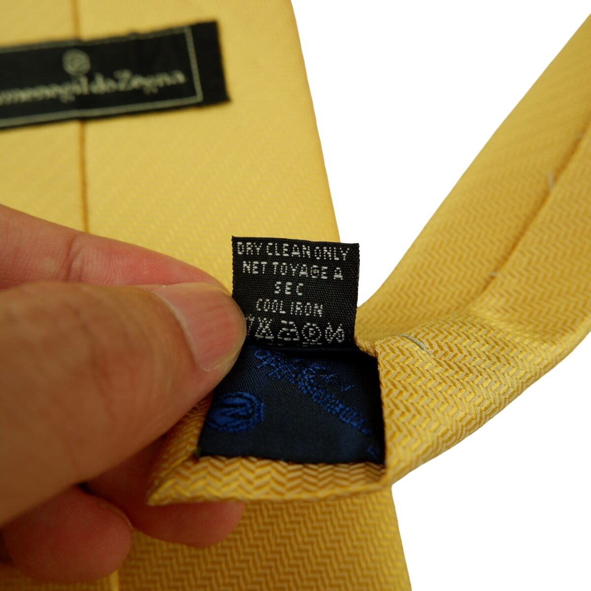 a16404 11 Unbrand Tie Silk Gold Italy (US Import Tax Included) มุมที่ 11