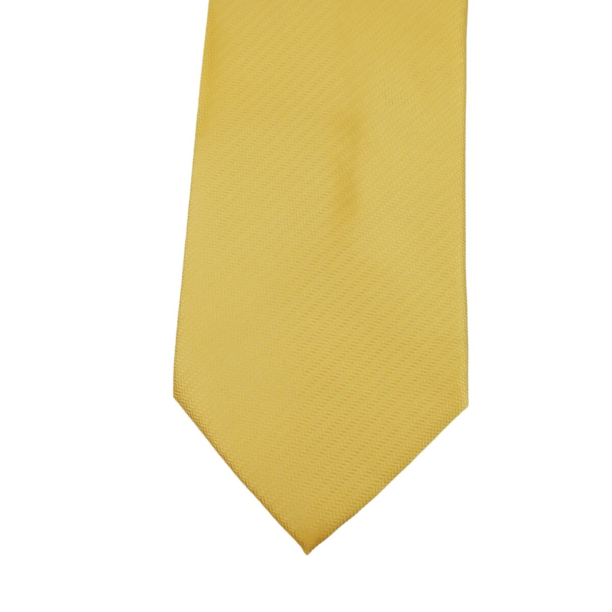 a16404 6 Unbrand Tie Silk Gold Italy (US Import Tax Included) มุมที่ 6