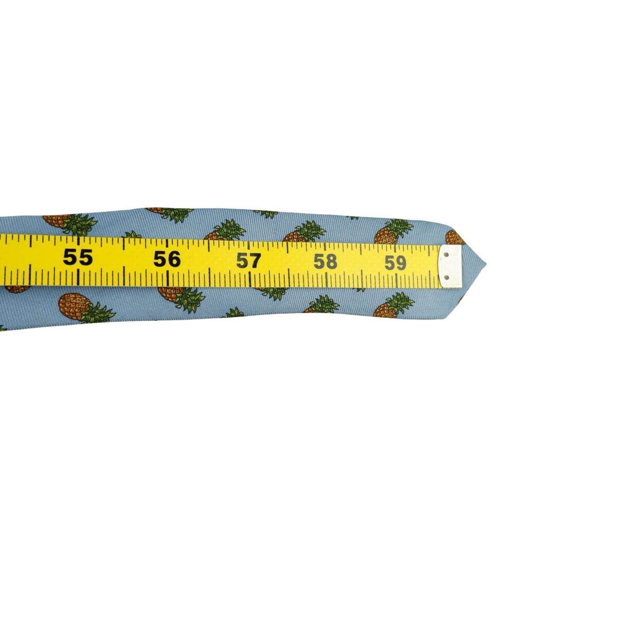 Brooks Brothers Tie Silk Light Blue Pine Apple Pattern USA (US Import Tax Included) | mesabb clothing Brooks Brothers Tie Silk Light Blue Pine Apple Pattern USA (US Import Tax Included) มุมที่ 15