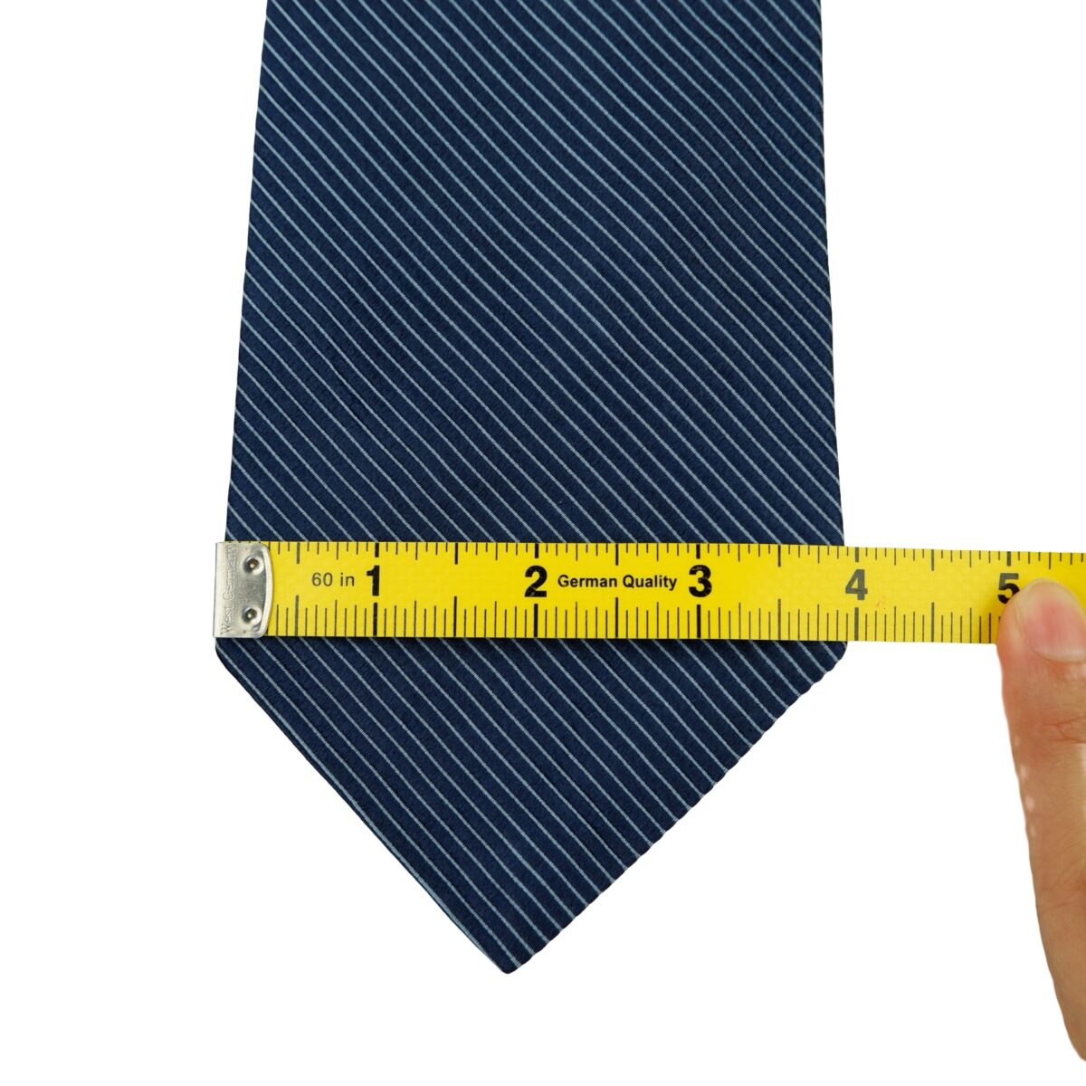 Lauren Ralph Lauren Tie Silk Navy Stripe USA (US Import Tax Included) | mesabb clothing Lauren Ralph Lauren Tie Silk Navy Stripe USA (US Import Tax Included) มุมที่ 12