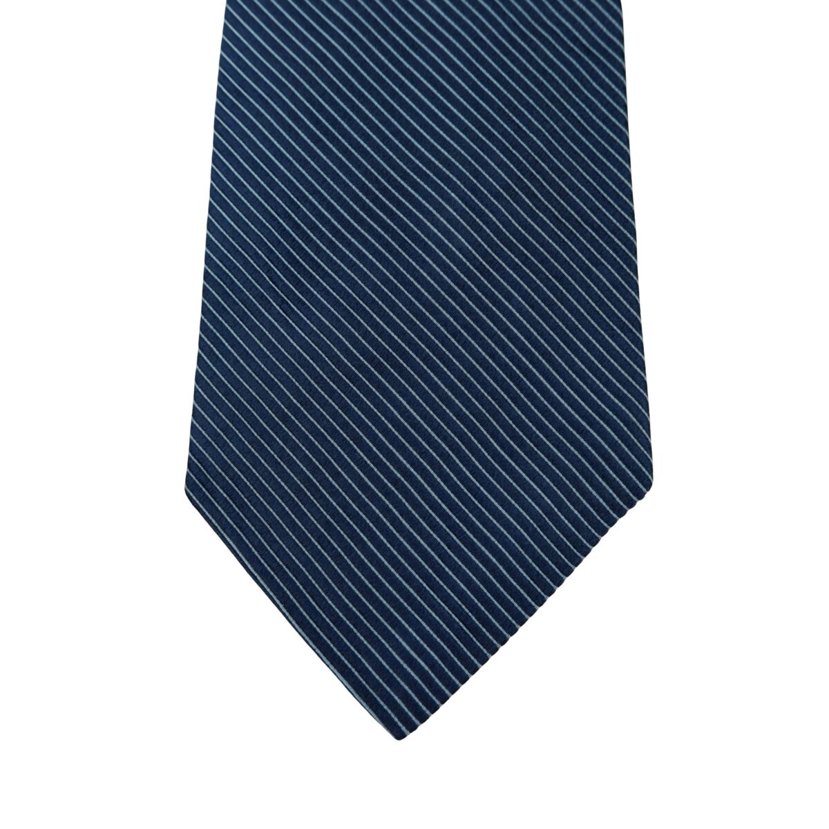 Lauren Ralph Lauren Tie Silk Navy Stripe USA (US Import Tax Included) | mesabb clothing Lauren Ralph Lauren Tie Silk Navy Stripe USA (US Import Tax Included) มุมที่ 6