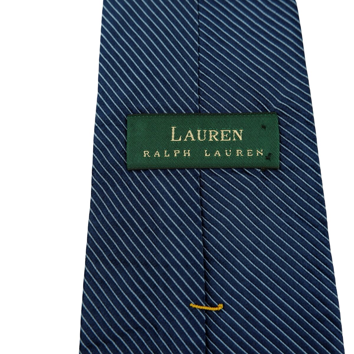 Lauren Ralph Lauren Tie Silk Navy Stripe USA (US Import Tax Included) | mesabb clothing Lauren Ralph Lauren Tie Silk Navy Stripe USA (US Import Tax Included) มุมที่ 9