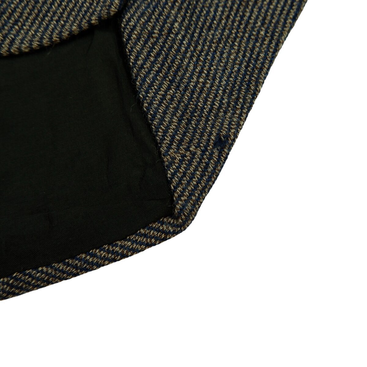 a16446 12 Hugo Boss Tie Wool Black Gray Italy (US Import Tax Included) มุมที่ 12