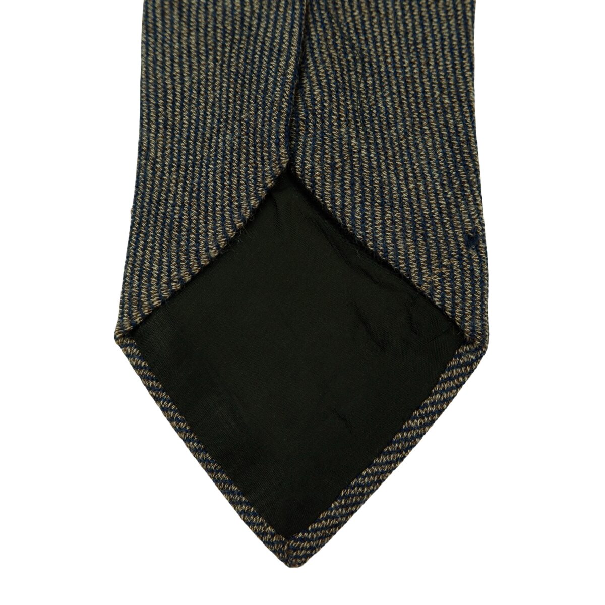 a16446 8 Hugo Boss Tie Wool Black Gray Italy (US Import Tax Included) มุมที่ 8