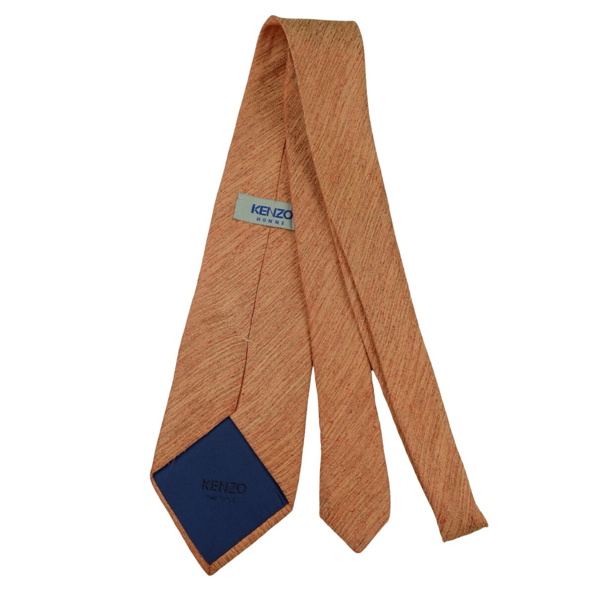 a16448 7 Kenzo Tie Silk Brown Italy (US Import Tax Included) มุมที่ 7