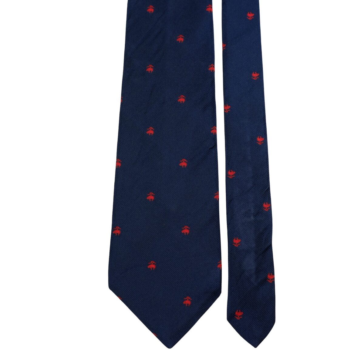 Brooks Brothers Tie Silk Dark Navy USA (US Import Tax Included) | mesabb clothing Brooks Brothers Tie Silk Dark Navy USA (US Import Tax Included) มุมที่ 3